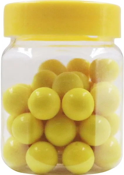 Bead Jar (40 pieces) Yellow