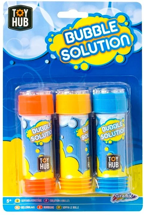 Bellenblaas, 3 potjes op kaart