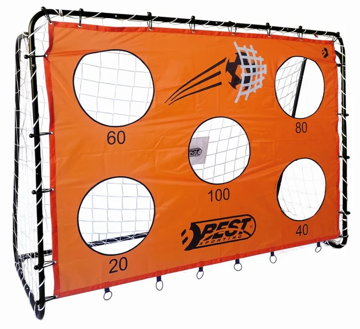 BEST Sporting – Fußballtor mit 5 Schusslöchern 213 x 152