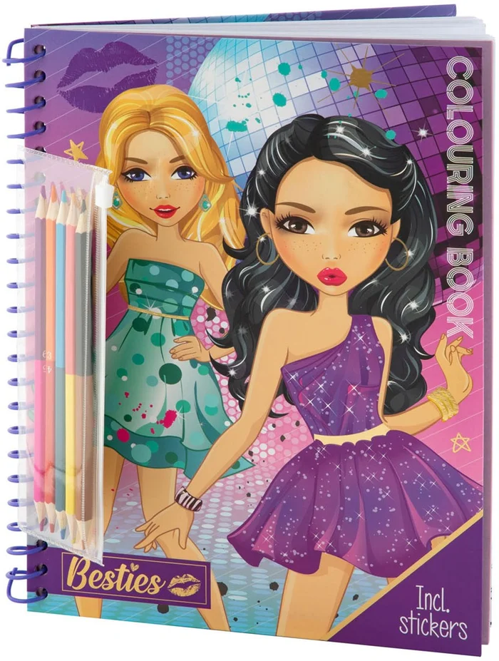 Besties Kleurboek & Stickers