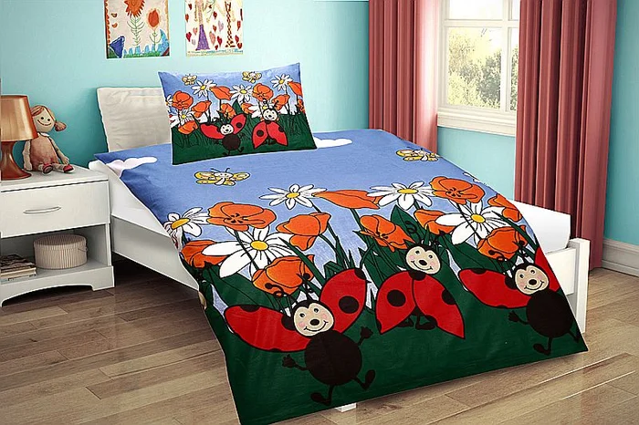 Bettwäsche Marienkäfer 2 Größen