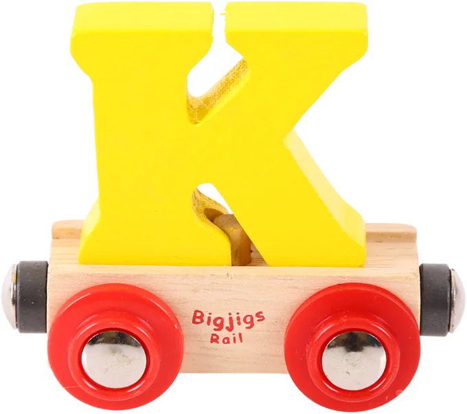 Bigjigs Buchstaben-Zug K