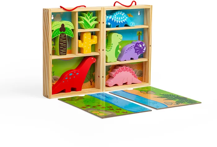 Bigjigs Dinosaurier-Tier-Spielbox