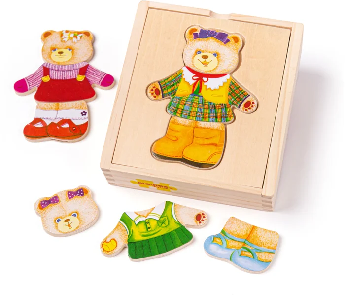 Bigjigs Dress Up Frau Bär