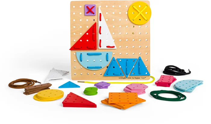 Bigjigs Geometrische Spitze-A-Formen