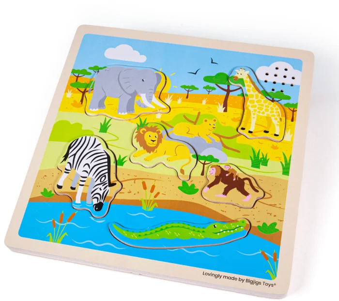 Bigjigs Klangpuzzle Safari