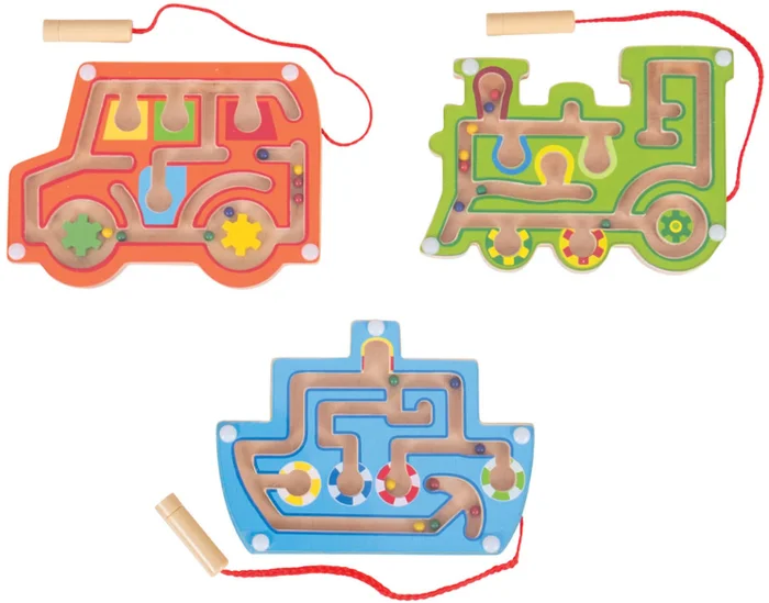 Bigjigs Magnetisches Labyrinth aus Holz (12)