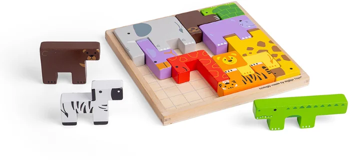 Bigjigs Tier Lock-A-Block