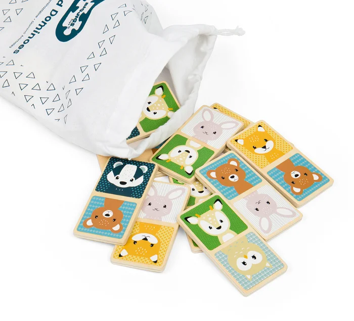 Bigjigs Toys Woodland Animal Dominoes