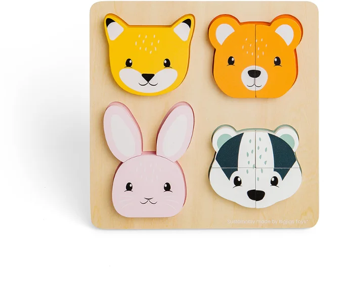 Bigjigs Toys Woodland Counting Puzzle