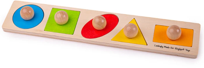 Bigjigs Toys Zuordnungsbrett – Formen