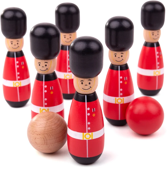 Bigjigs Wächter Kegelspiel