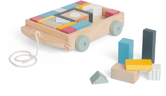 Bigjigs Ziegelsteinwagen FSC 100%