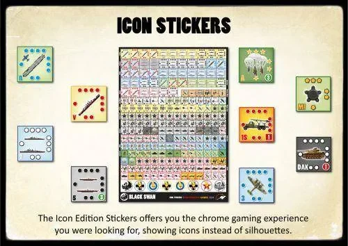 Black Swan Icon Stickers Neuankömmling