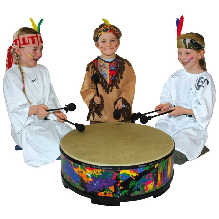 Boden-Trommel groß, inkl. 2 Klöppel | W-10444