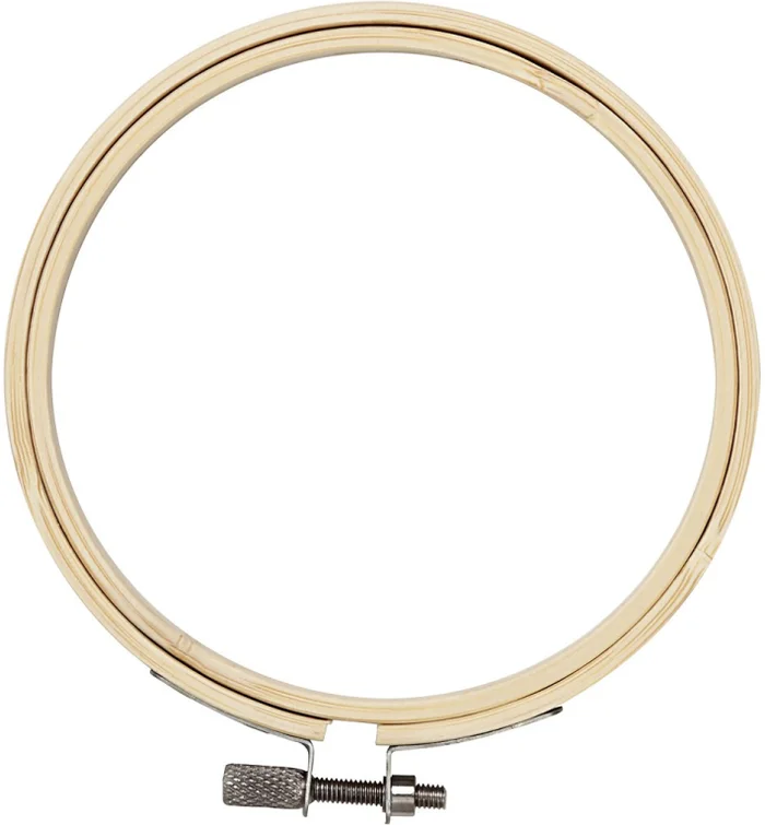 Borduurframe Hout, Ø 15cm