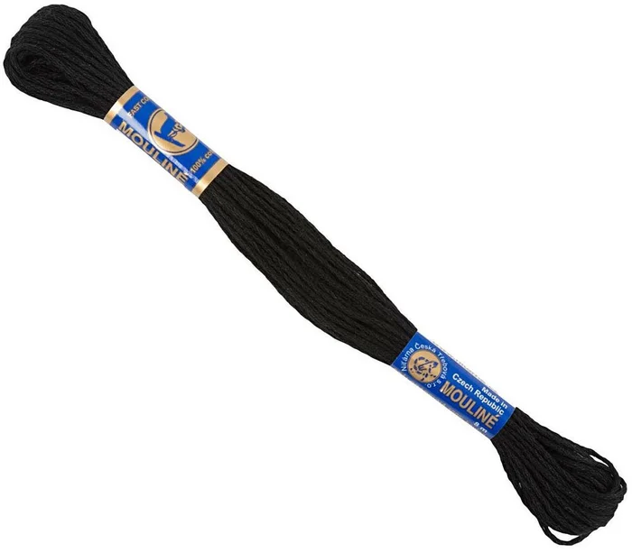 Borduurgaren Zwart, 8m