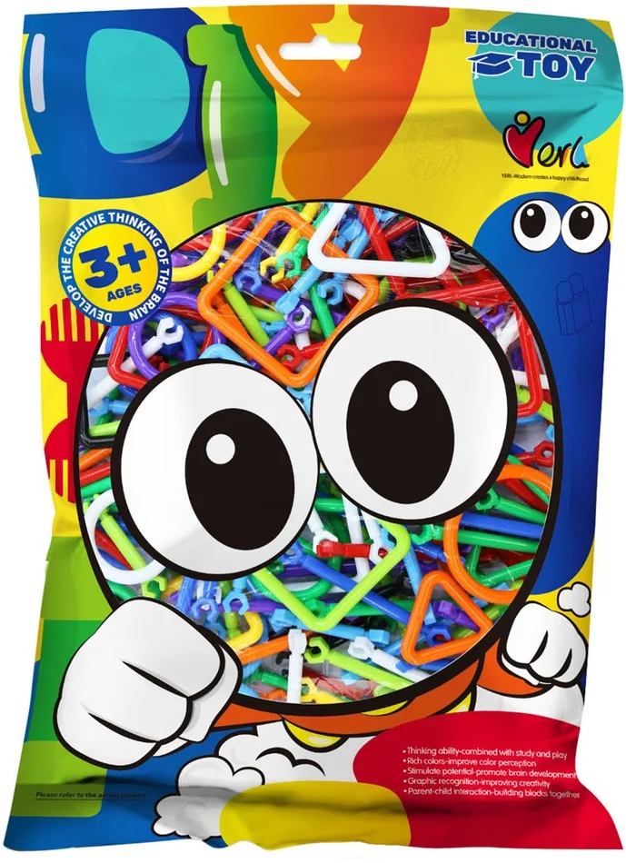 Bouwstaafjes & Vormen in Zak, 138dlg.