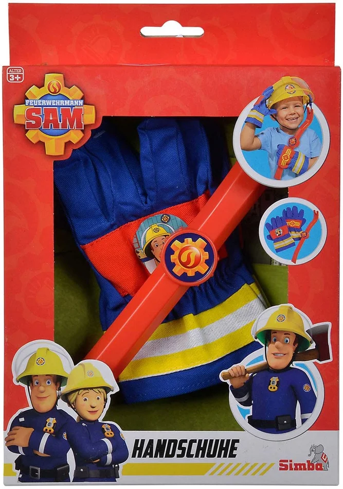 Brandweerman Sam Handschoenen en Breekijzer