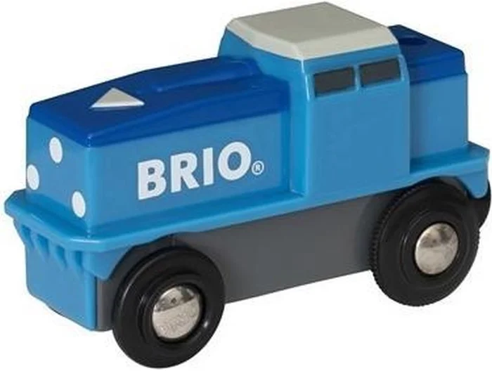 BRIO Blaue Batterie Frachtlok