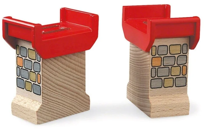 BRIO Brückenfundament (2 Stück)