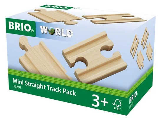 Brio Mini Straight Track Pack Schienen