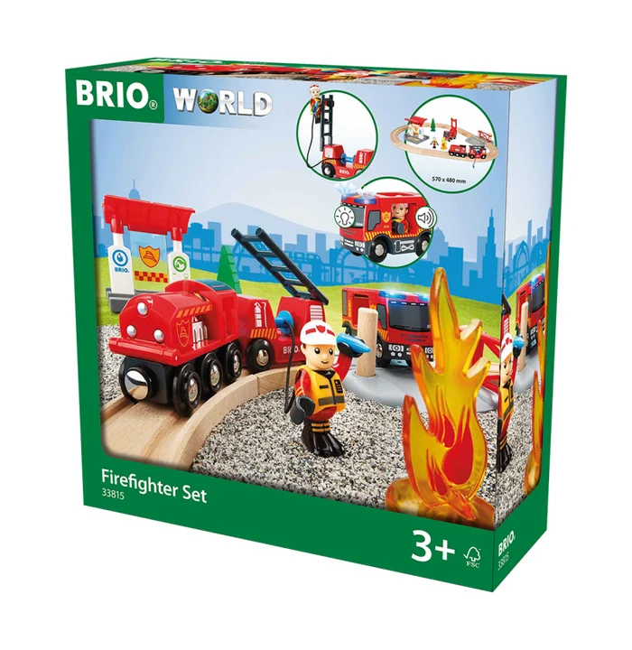 BRIO® World – Feuerwehrset
