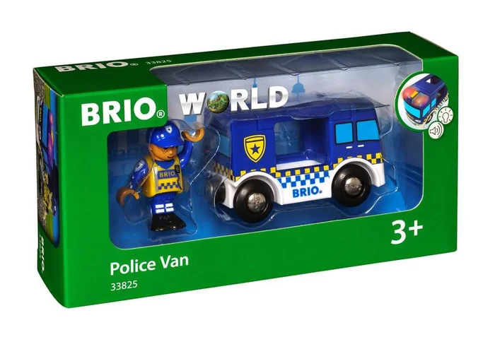 BRIO® World – Polizeiwagen mit Licht und Sound