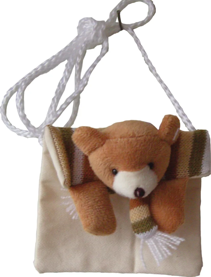 Brustbeutel Geschenk Bär