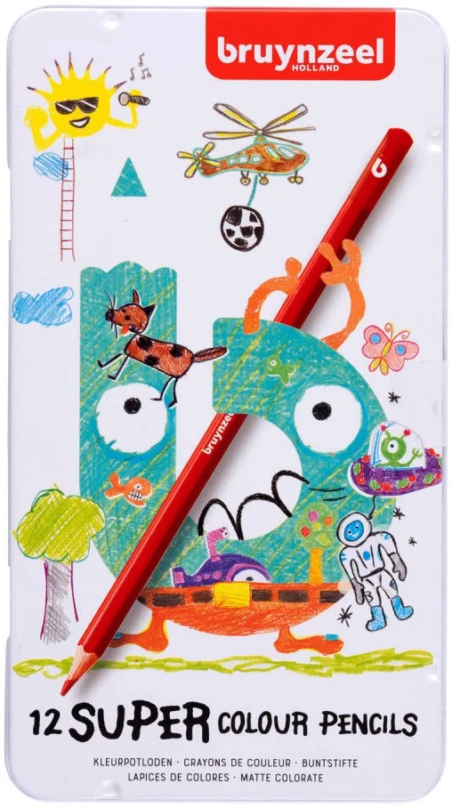 Bruynzeel Bruynzeel 12 Buntstifte in der Dose 60516