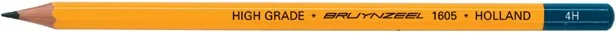 Bruynzeel Bruynzeel 12 Graphitstifte 4H