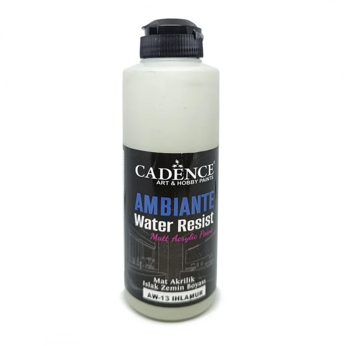 Cadence Cadence Ambiante Waterbestendige Matt Acrylverf 250 ml Linden Green + 10 gr Catalyst