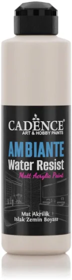Cadence Cadence Ambiante Waterbestendige Matt Acrylverf 250 ml Sandstone + 10 gr Catalyst