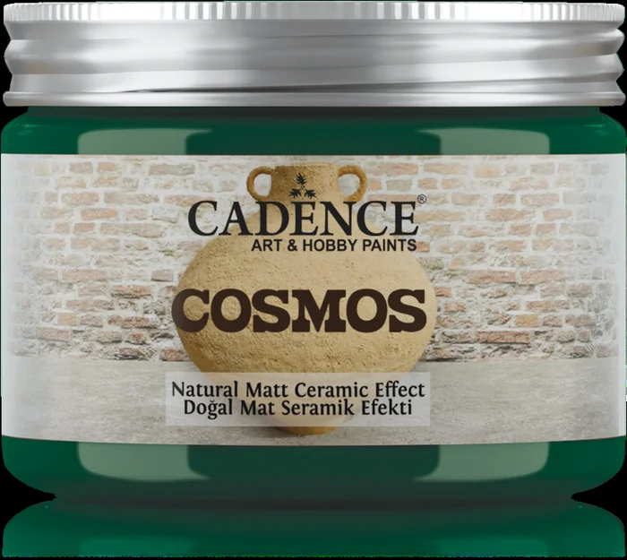 Cadence Cadence Cosmos Naturel Matt Keramiek Verf 150 ml Emerald Green
