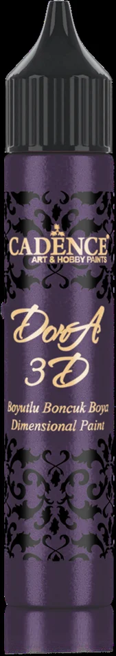 Cadence Cadence Dora 3D Metallic Dimensional Verf 25 ml Dark Orchid