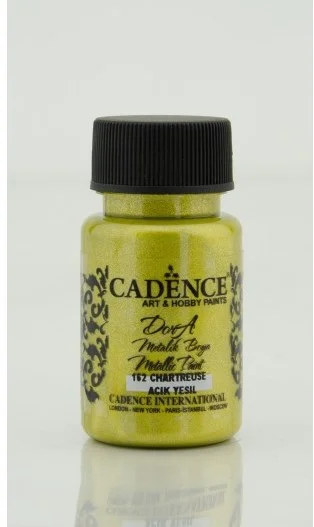 Cadence Cadence Dora Acrylverf Metallic 50 ml charteuse