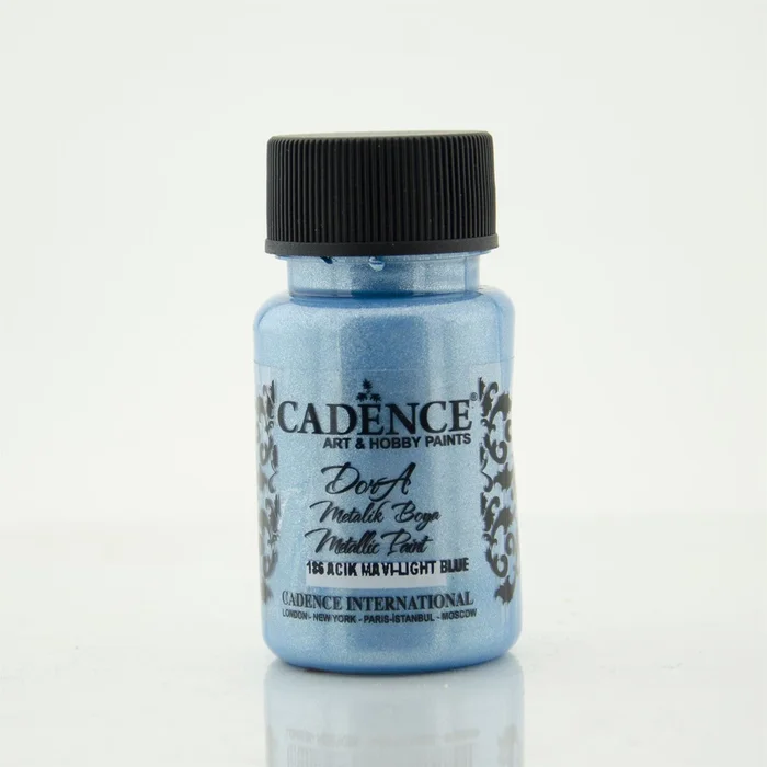 Cadence Cadence Dora Acrylverf Metallic 50 ml Lichtblauw