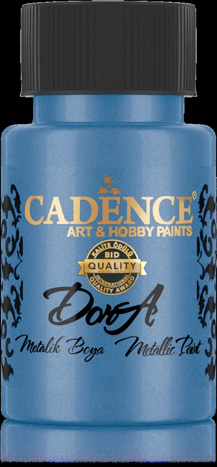 Cadence Cadence Dora Acrylverf Metallic 50 ml Tidal Blue