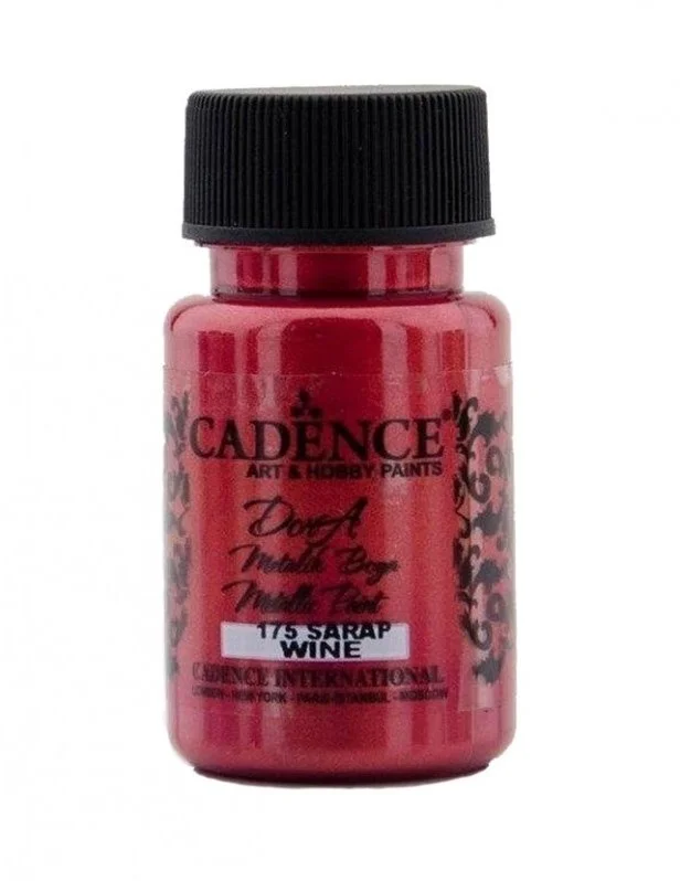 Cadence Cadence Dora Acrylverf Metallic 50 ml Wine