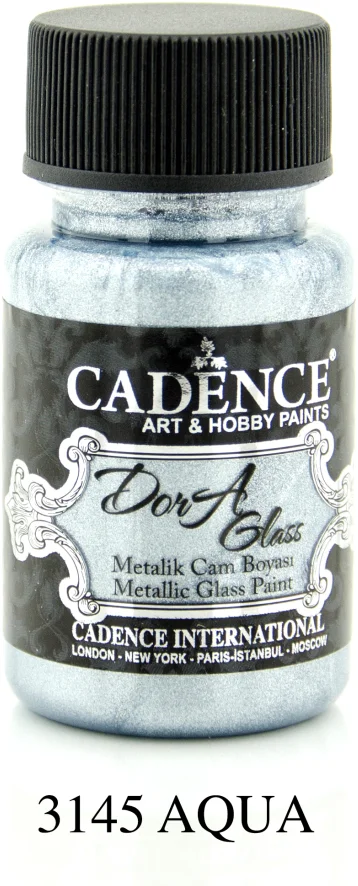 Cadence Cadence Dora Metallic Glas Verf 50 ml Aqua