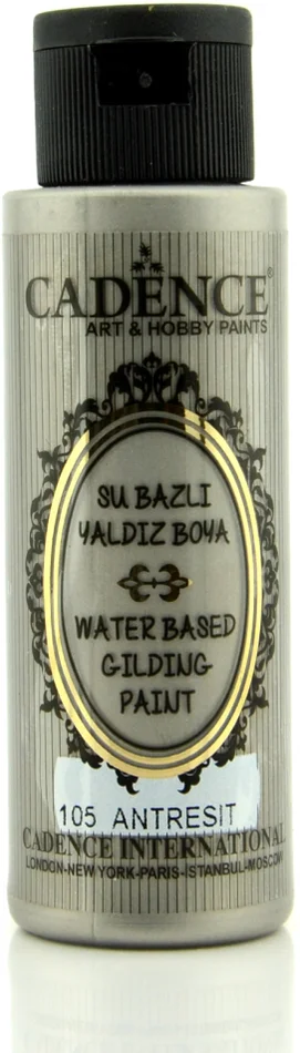Cadence Cadence Gilding Acrylverf Metallic 70 ml Anthracite Silver