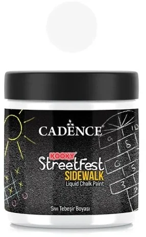 Cadence Cadence StreetFest Vloeibare Stoepkrijt Wit 250 ml