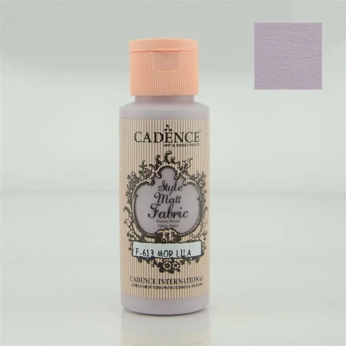 Cadence Cadence Style Mat Textielverf 59ml Purple lilac