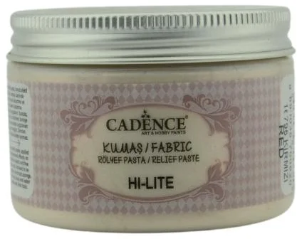 Cadence Cadence Textiel Hi Lite Metallic Relief Paste 150 ml Gold