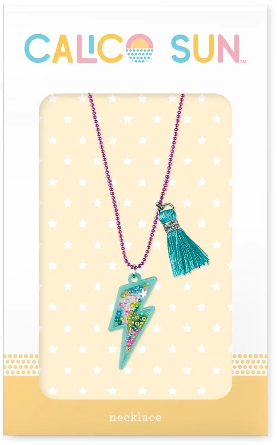 Calico Sun Charlie Halskette Lightning Bolt