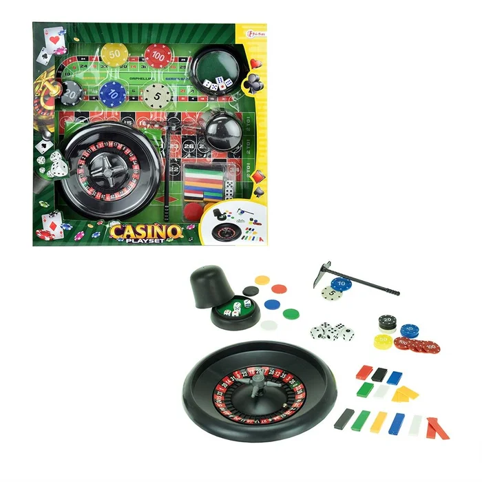 Casino Roulette Spiel Set für Kinder und Erwachsene