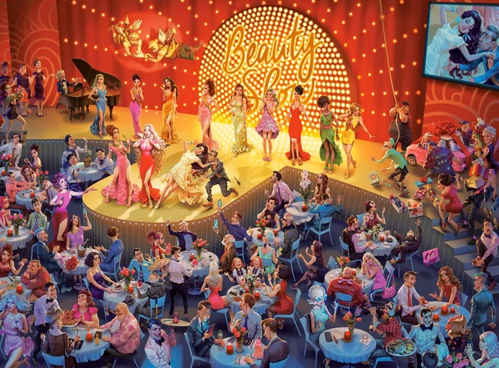 Castorland Art Collection – Beauty Show – 2000 Teile