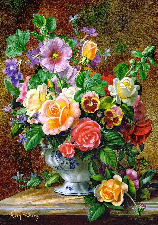 Castorland Blumen in einer Vase – 500 Teile