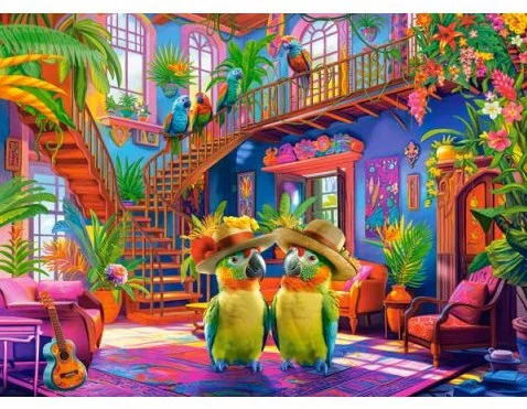 Castorland Papageien im Paradies – 200 Teile