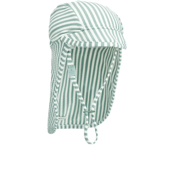 CECILIA Seersucker Hut Stripe Peppermint / Crisp white